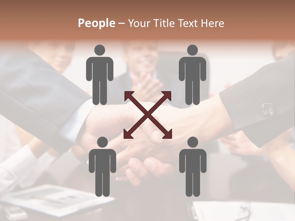 Female Person Companionship PowerPoint Template