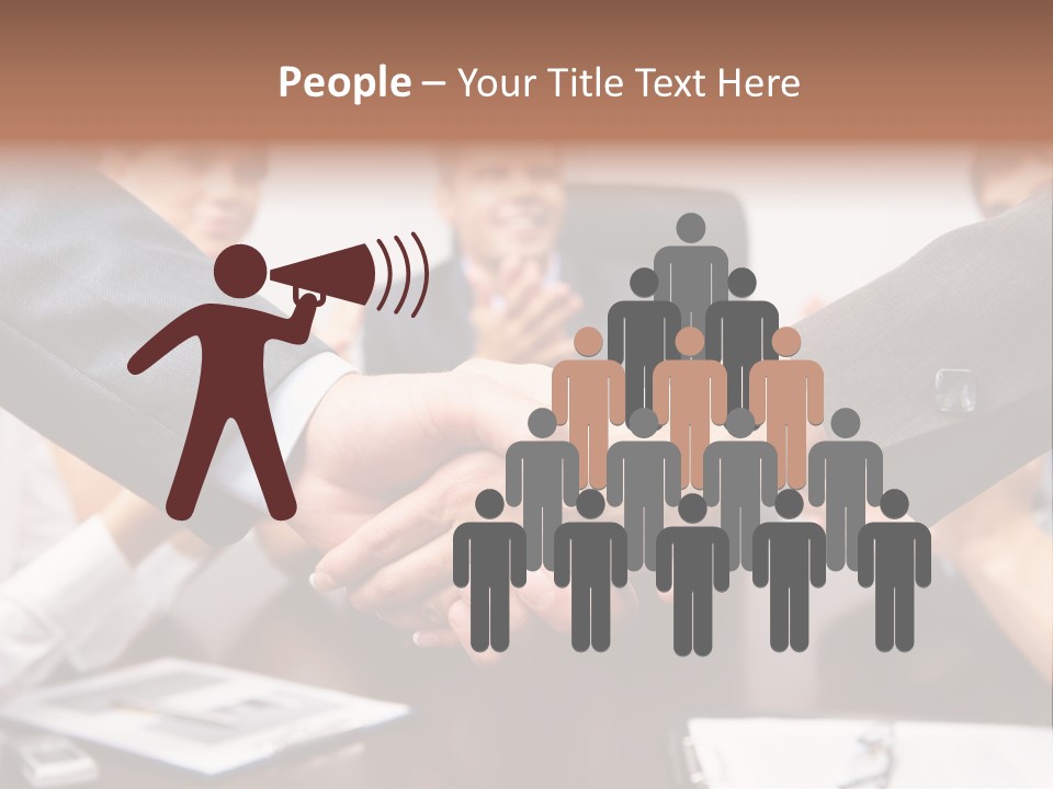 Female Person Companionship PowerPoint Template