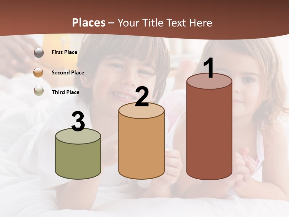 Relaxing Kid People PowerPoint Template