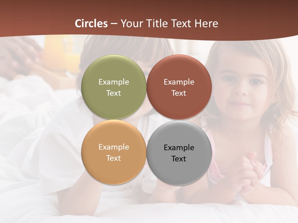 Relaxing Kid People PowerPoint Template