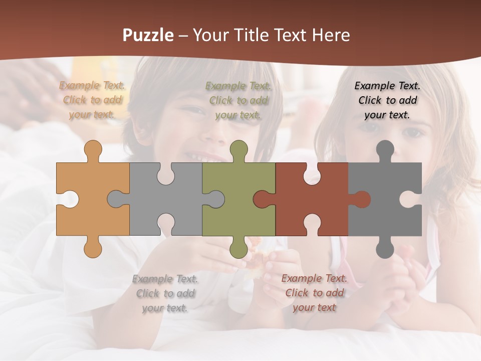 Relaxing Kid People PowerPoint Template