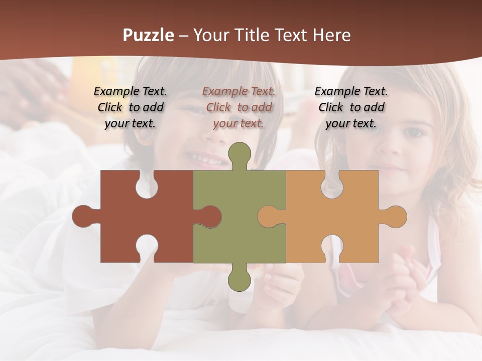 Relaxing Kid People PowerPoint Template