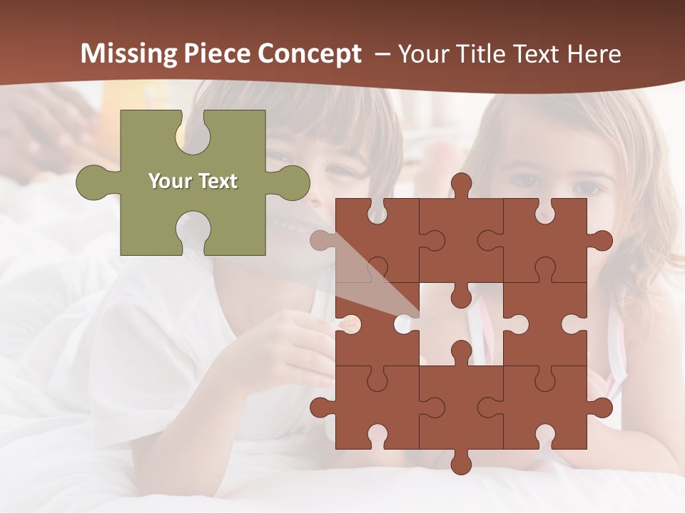 Relaxing Kid People PowerPoint Template