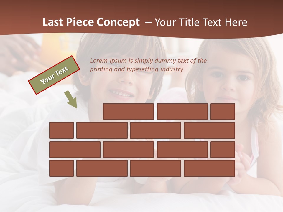 Relaxing Kid People PowerPoint Template