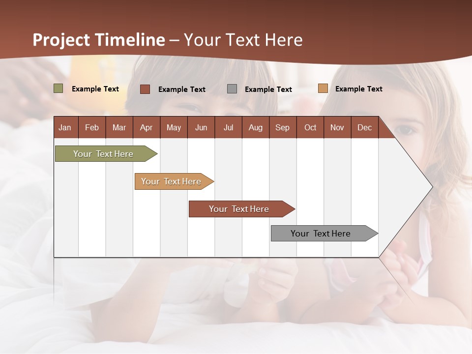 Relaxing Kid People PowerPoint Template