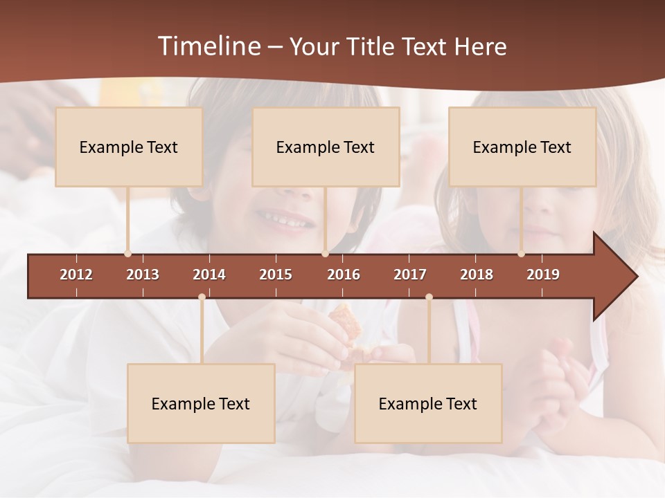 Relaxing Kid People PowerPoint Template