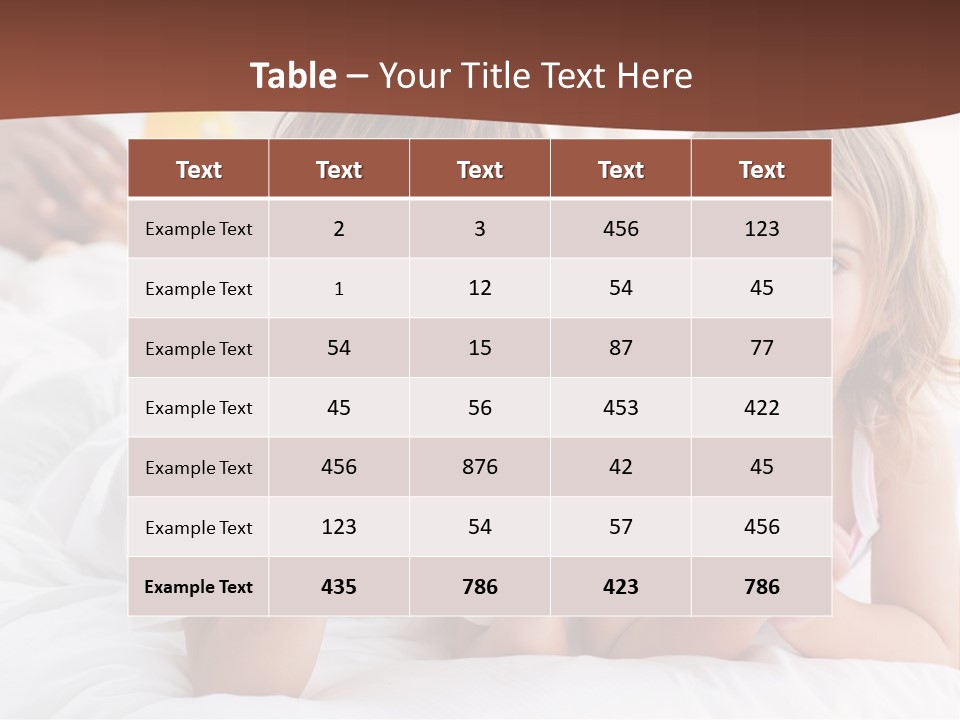 Relaxing Kid People PowerPoint Template