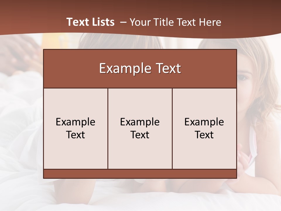 Relaxing Kid People PowerPoint Template