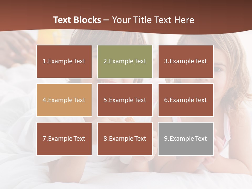 Relaxing Kid People PowerPoint Template