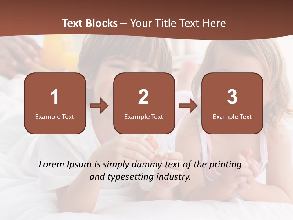 Relaxing Kid People PowerPoint Template