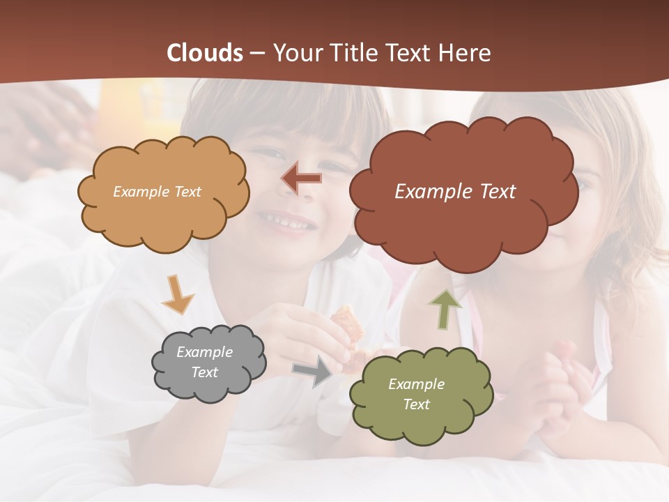 Relaxing Kid People PowerPoint Template