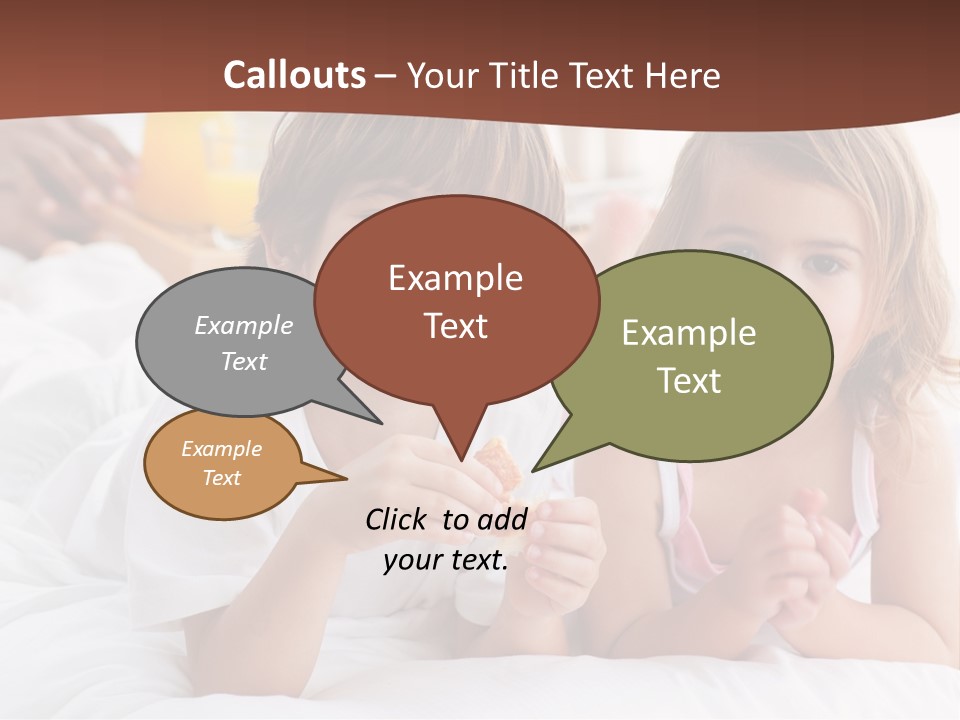 Relaxing Kid People PowerPoint Template