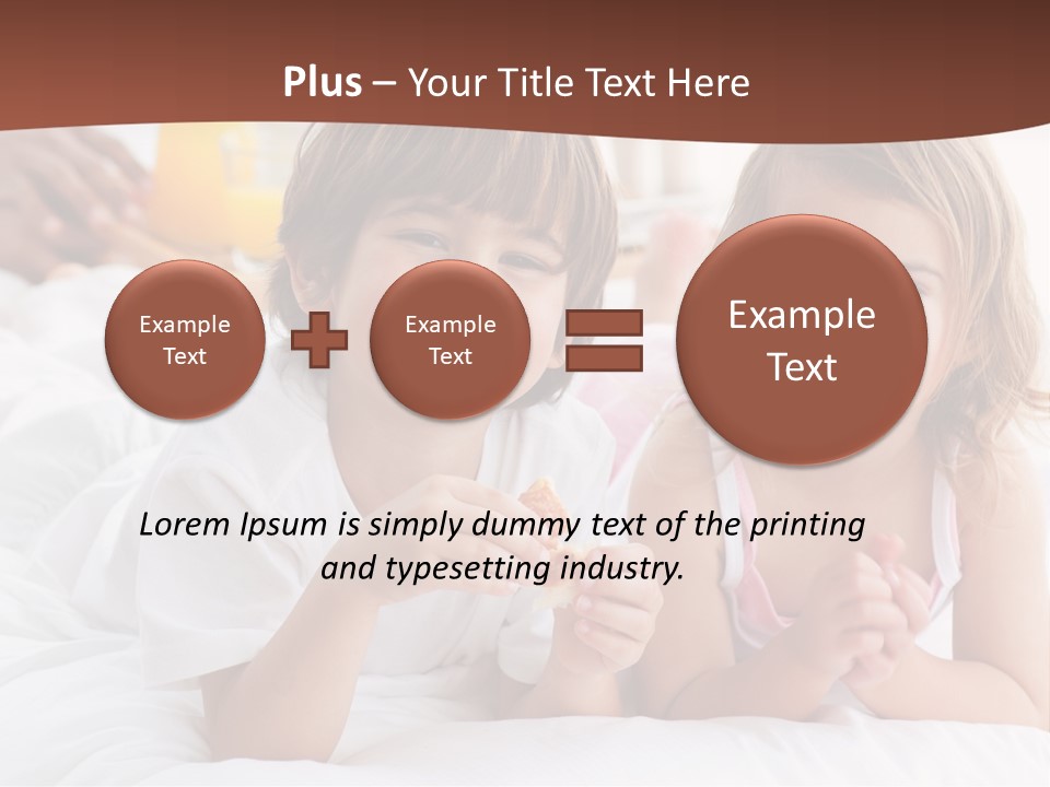 Relaxing Kid People PowerPoint Template