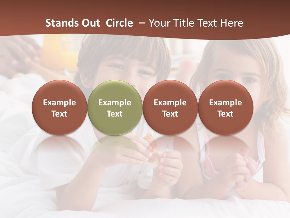 Relaxing Kid People PowerPoint Template