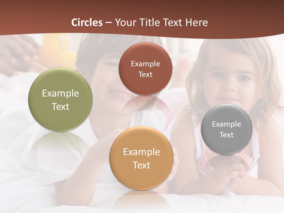 Relaxing Kid People PowerPoint Template