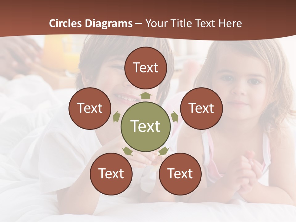 Relaxing Kid People PowerPoint Template