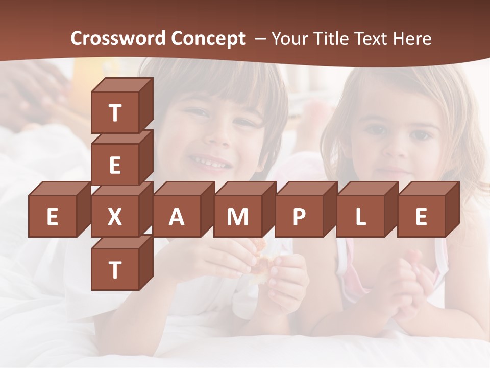 Relaxing Kid People PowerPoint Template