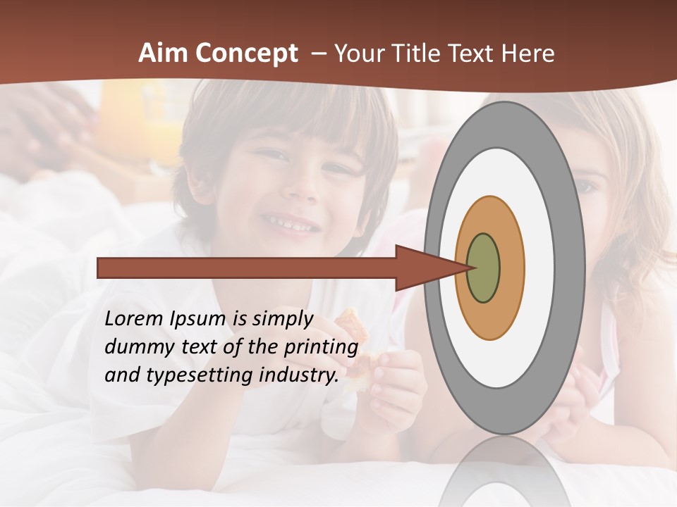 Relaxing Kid People PowerPoint Template