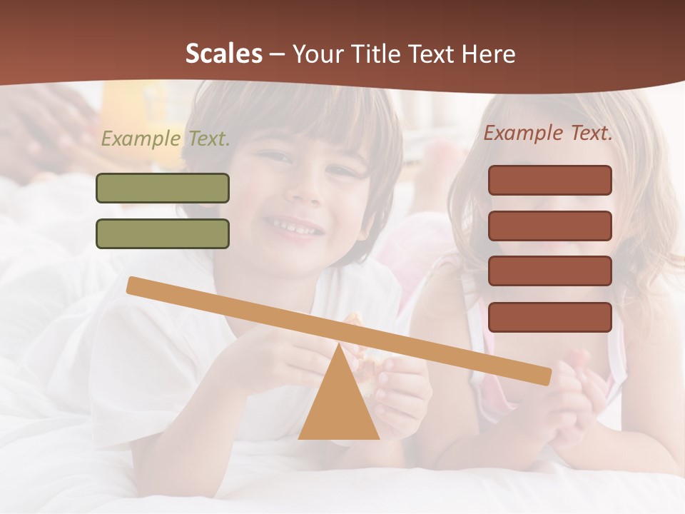 Relaxing Kid People PowerPoint Template