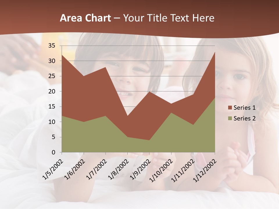 Relaxing Kid People PowerPoint Template