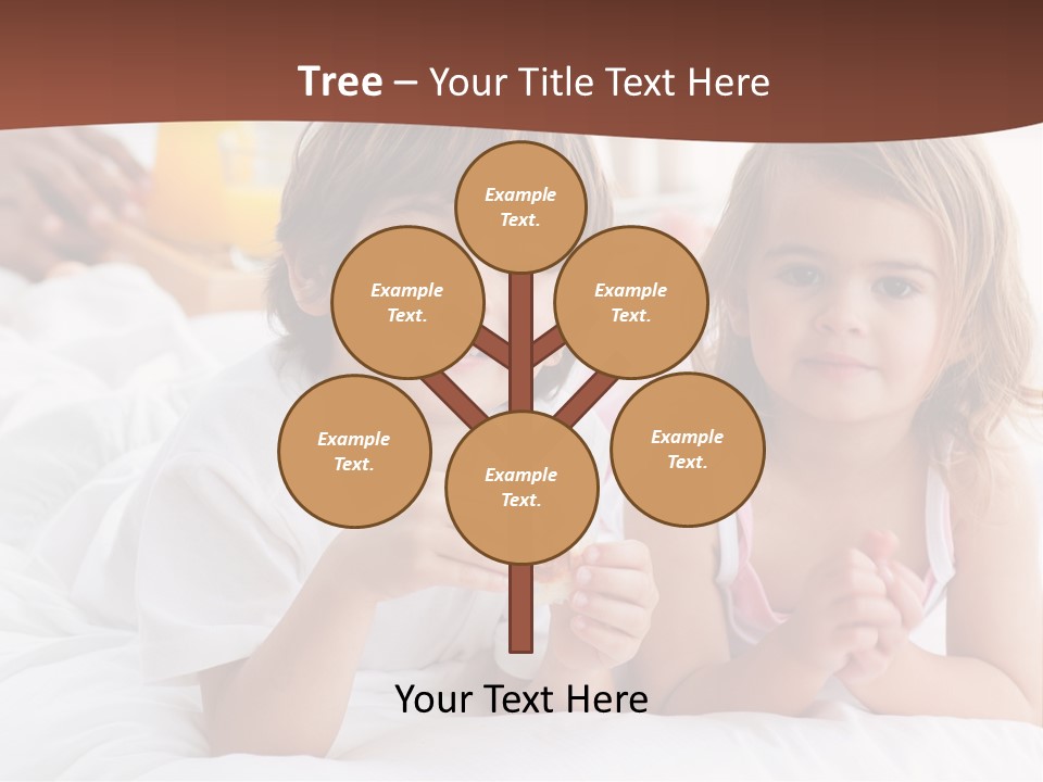 Relaxing Kid People PowerPoint Template