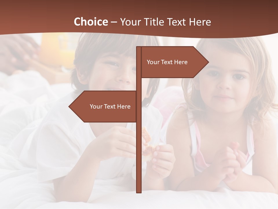 Relaxing Kid People PowerPoint Template