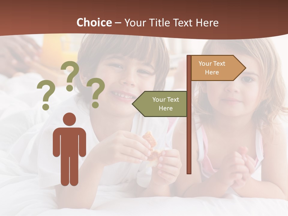 Relaxing Kid People PowerPoint Template
