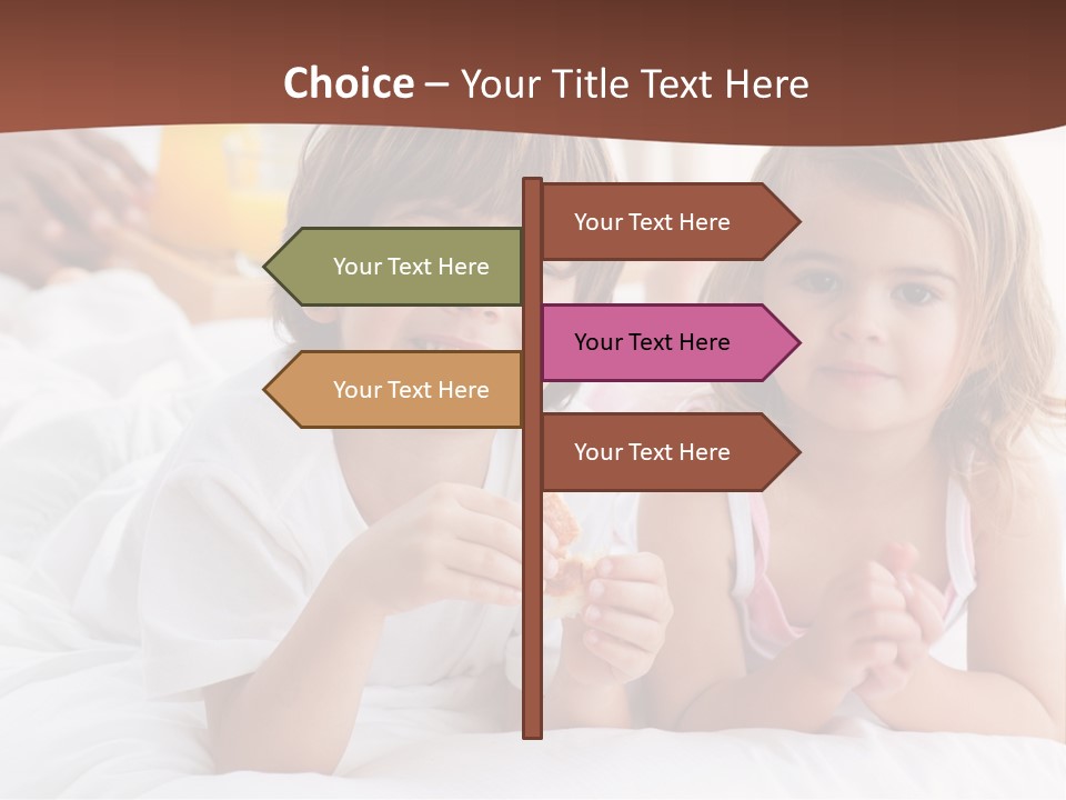 Relaxing Kid People PowerPoint Template