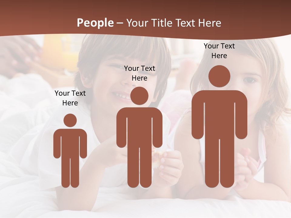 Relaxing Kid People PowerPoint Template