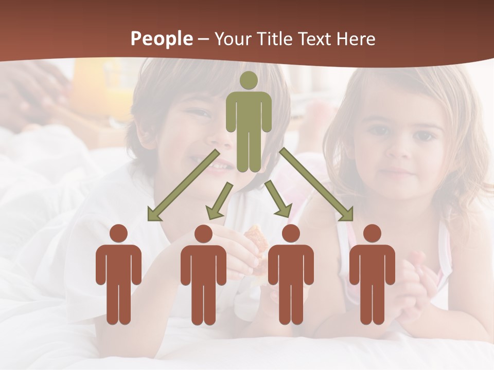 Relaxing Kid People PowerPoint Template