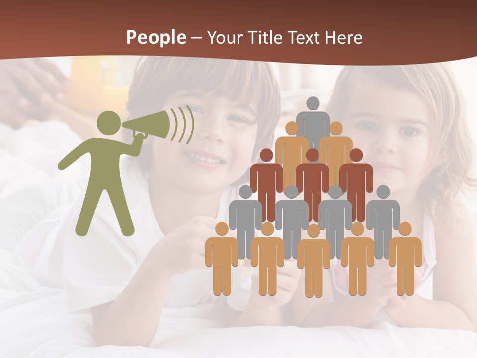 Relaxing Kid People PowerPoint Template