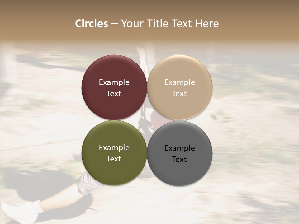 Reliable Flying Equipment PowerPoint Template
