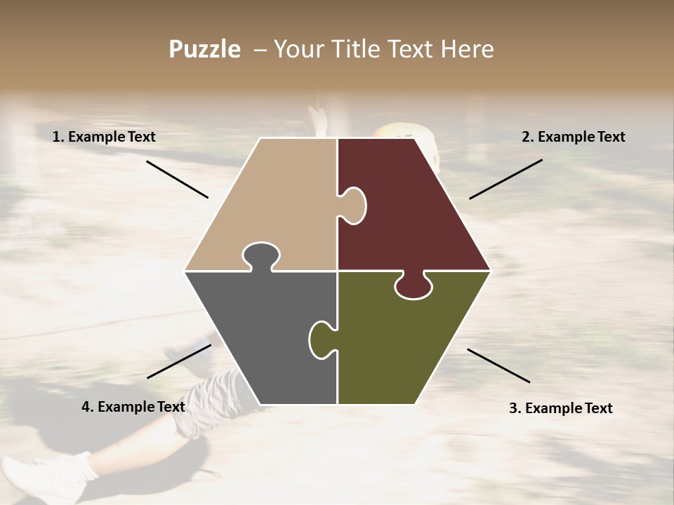 Reliable Flying Equipment PowerPoint Template