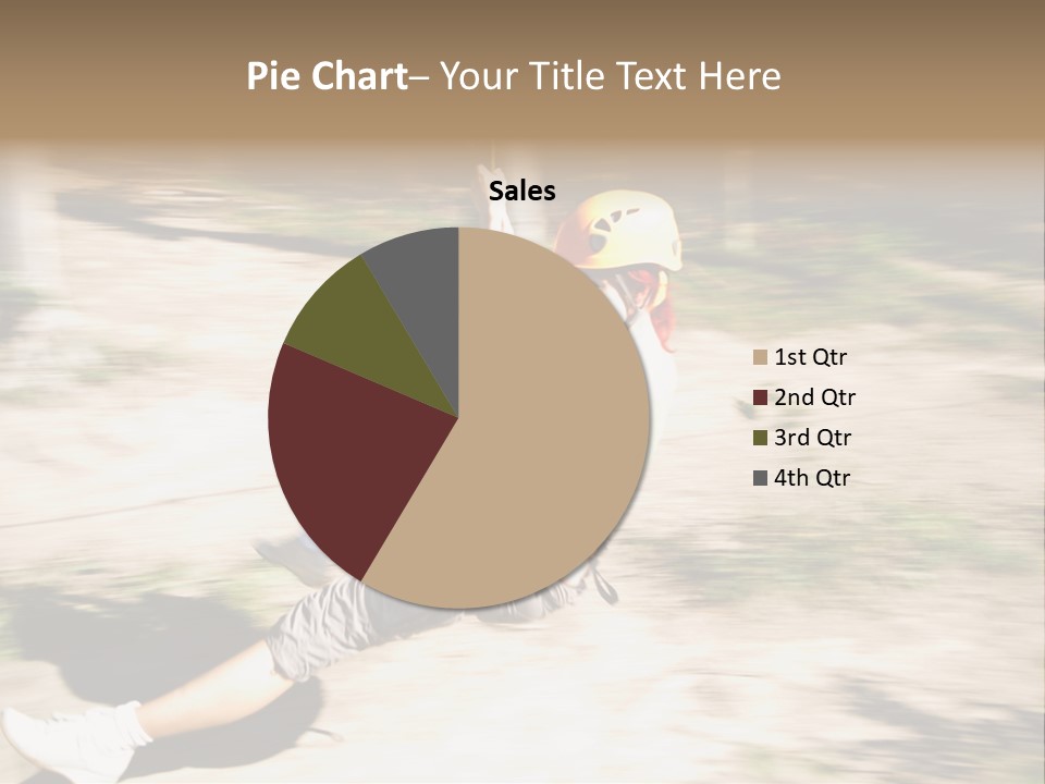 Reliable Flying Equipment PowerPoint Template
