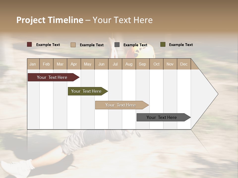 Reliable Flying Equipment PowerPoint Template