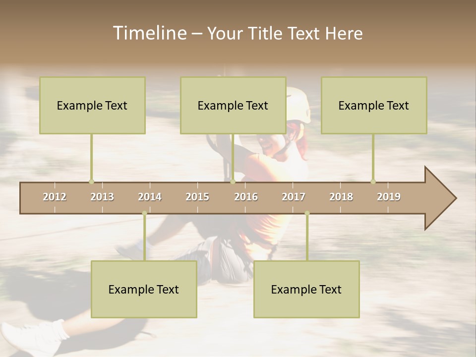 Reliable Flying Equipment PowerPoint Template