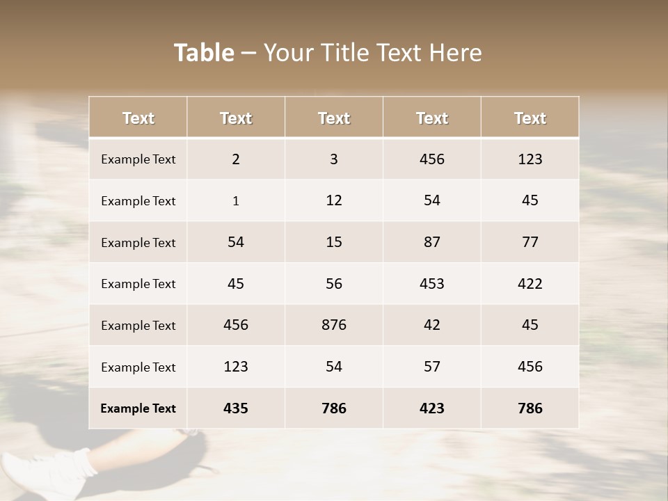 Reliable Flying Equipment PowerPoint Template
