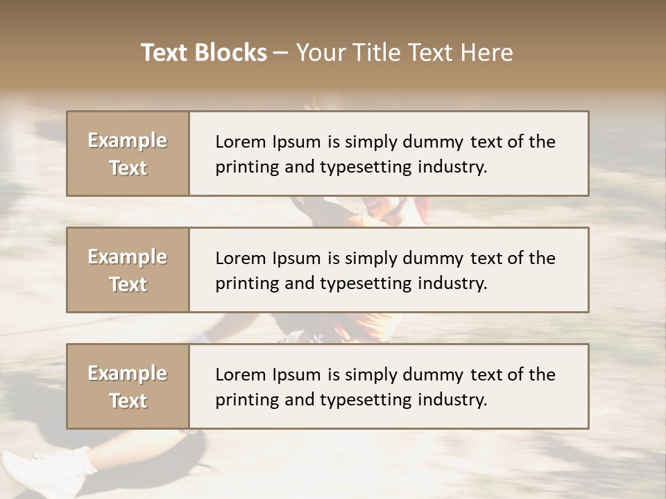 Reliable Flying Equipment PowerPoint Template