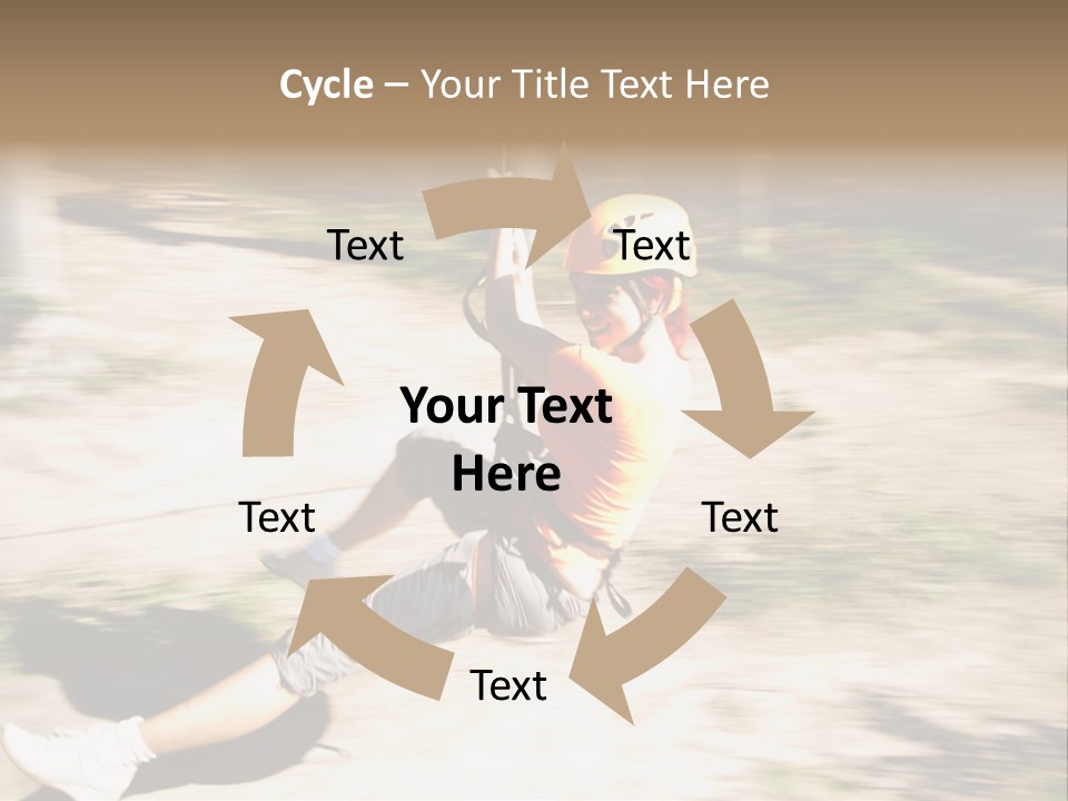 Reliable Flying Equipment PowerPoint Template
