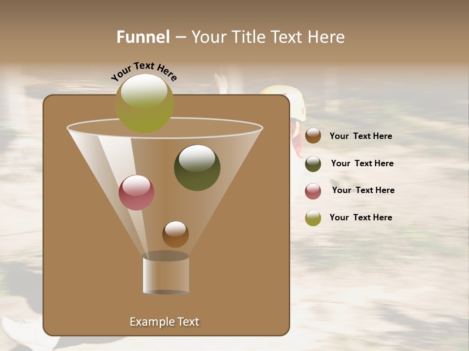 Reliable Flying Equipment PowerPoint Template