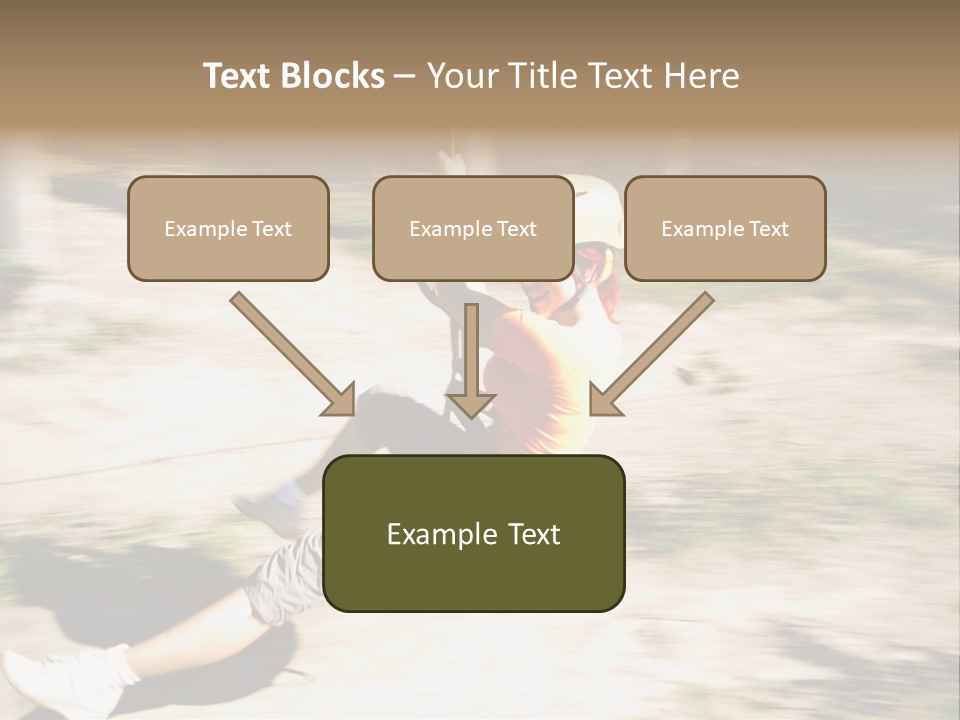 Reliable Flying Equipment PowerPoint Template