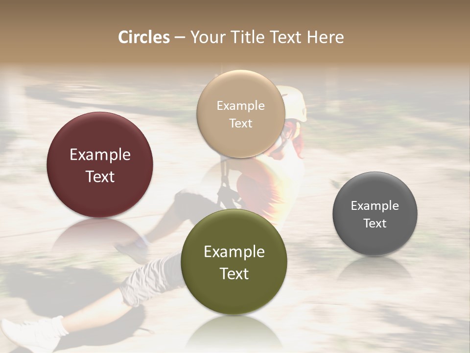 Reliable Flying Equipment PowerPoint Template
