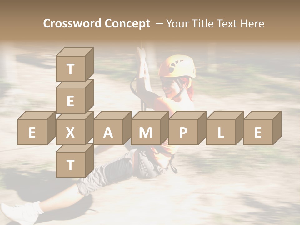 Reliable Flying Equipment PowerPoint Template