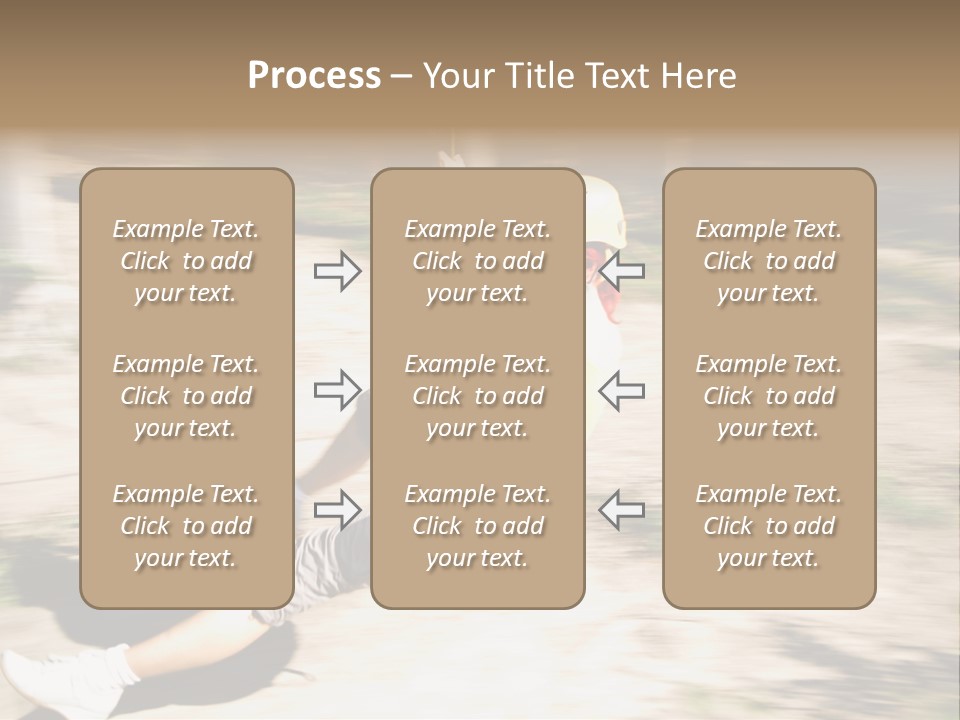 Reliable Flying Equipment PowerPoint Template