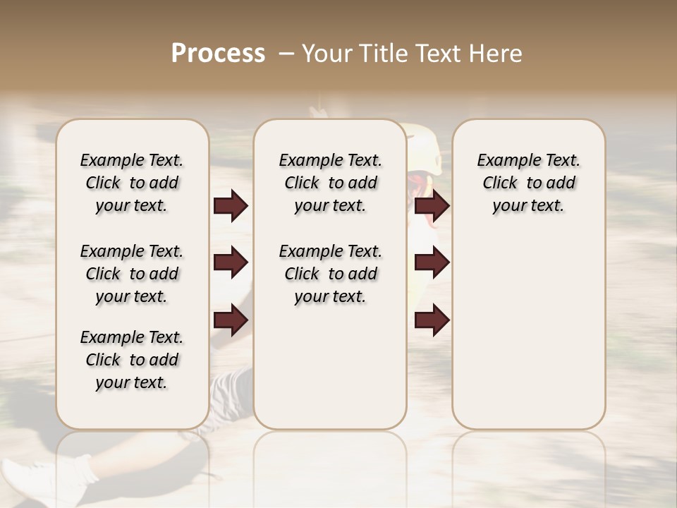 Reliable Flying Equipment PowerPoint Template