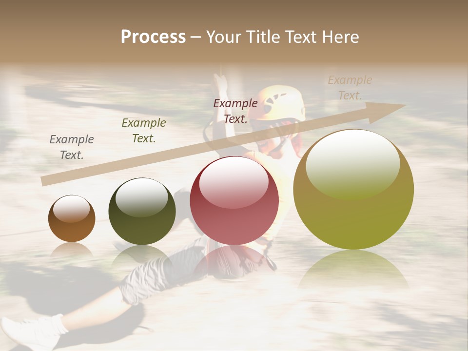 Reliable Flying Equipment PowerPoint Template
