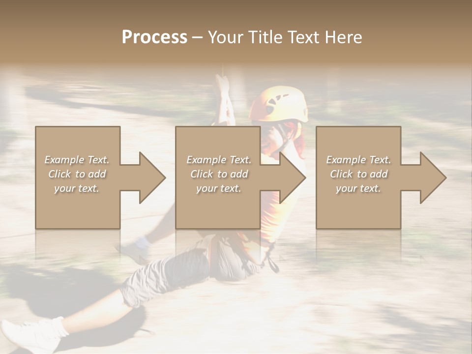 Reliable Flying Equipment PowerPoint Template