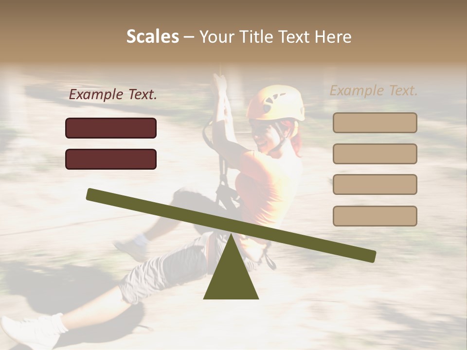 Reliable Flying Equipment PowerPoint Template