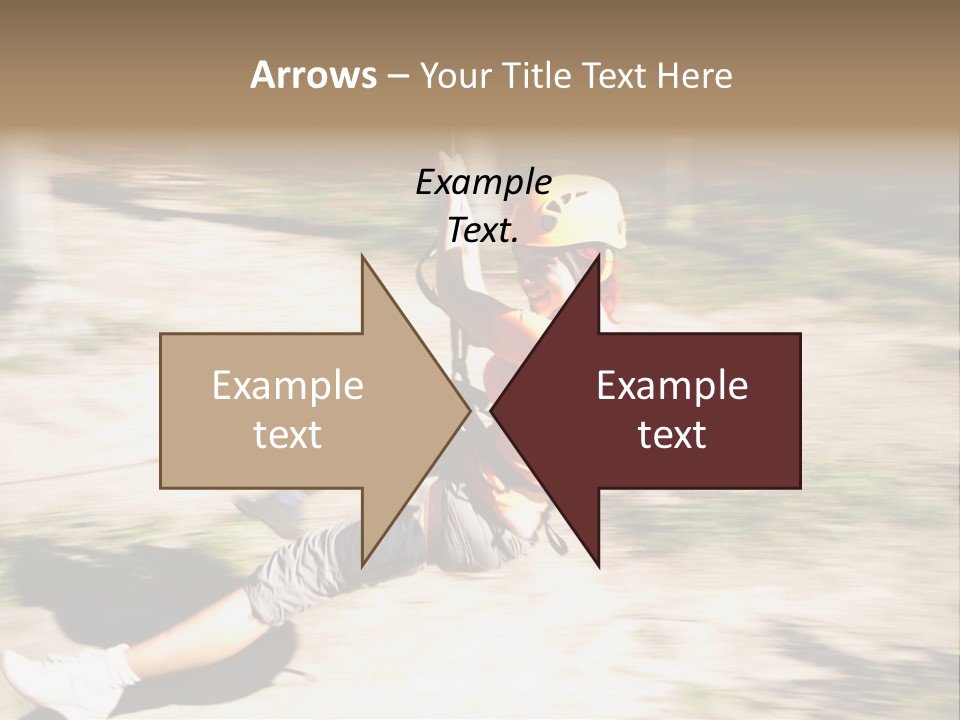 Reliable Flying Equipment PowerPoint Template