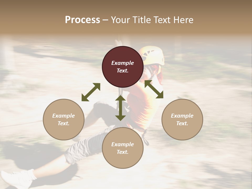 Reliable Flying Equipment PowerPoint Template